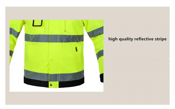 Vêtements de travail en gros uniformes de Safety Reflective Work de fabricant uniforme industriel fait sur commande