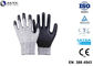 Cut Resistant Gloves Flexible Breathable Nylon HPPE Glass Fiber Latex Coated