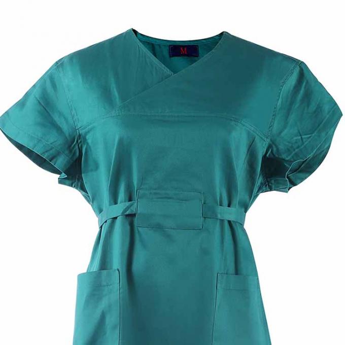 Robe chirurgicale renforcée jetable stérile adaptée aux besoins du client