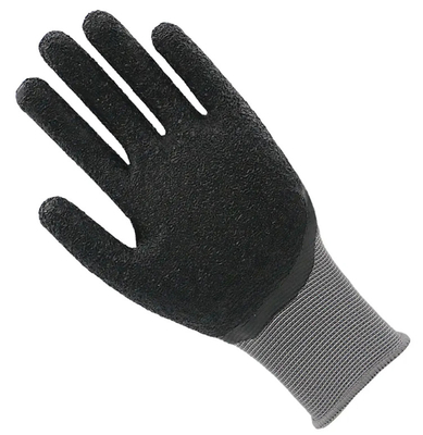 Gants en latex de polyester Anti-déroute Travail de construction Anti-déroute Protection personnelle des mains Gants de jardinage