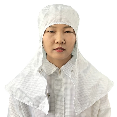 Fabrique d'aliments électriques Polyester étanche à la poussière en gros Service OEM Industrie salle blanche Anti-statique ESD Chapeau de protection
